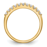 14k 1/3 carat Lab Grown Diamond VS/SI+ G+ Complete Band